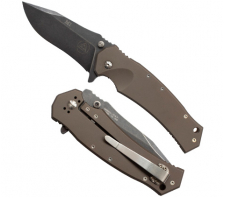 Нож FOX knives модель CED-M1 TiBR N690Co Титан