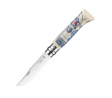 НОЖ OPINEL №8, EDITION FRANCE BY ALE GIORGINI 12C27 SANDVIK Бук