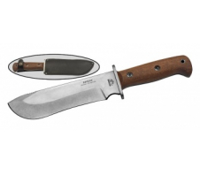 Нож туристический хозяйственно-бытовой "Бивак-Н" AUS8 Сапелли