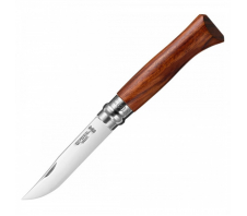 НОЖ OPINEL №8, НЕРЖАВЕЮЩАЯ СТАЛЬ, РУКОЯТЬ ДЕРЕВО ПАДУК 12C27 SANDVIK Падук