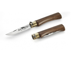 AN_9307/19_LN Walnut M - нож скл. клинок 8 см, рукоять - орех 420C Орех