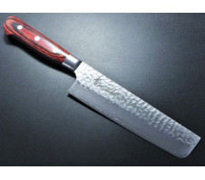 Нож кухонный Сантоку 18 см Sakai Takayuki VG-10, Damascus 33 layers VG-10 Стабилизированная древесина
