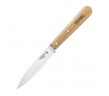 НОЖ СТОЛОВЫЙ OPINEL №112, ДЕРЕВЯННАЯ РУКОЯТЬ, БЛИСТЕР Нержавеющая сталь Дерево