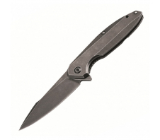 Нож складной Ruike P128-SB, черный 14C28N Сталь