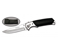 Нож автоматический хозяйственно-бытовой "Козырь", стальной 420 Бакелит