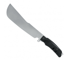 FFX-9CM02B GOLOK HITAM мачете 22.5см, рук-ть FORPRENE,нейл. ножны, сталь N690Co N690Co Forprene