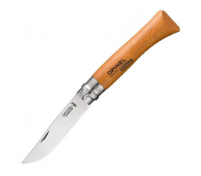Нож Opinel №10, углеродистая сталь, рукоять из дерева бука, блистер  Дерево
