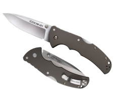 Нож Cold Steel модель 58PS Code-4 Spear Point Plain CPM-S35VN Авиационный алюминий
