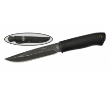 Нож хозяйственно-бытовой "Сом-2" 65Х13 Резина
