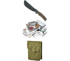 Мачете с набором выживания FOX knives модель 0107153 N690Co Forprene