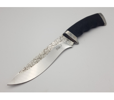 Нож хозяйственно-бытовой "Плёс-2" 95Х18 Резина