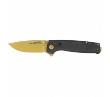 НОЖ SOG, TM1033 TERMINUS XR LTE CARBONE GOLD CPM-S35VN Карбон (Carbon)