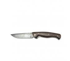 Складной нож "Сибиряк", дамасская сталь, венге Дамаск Венге