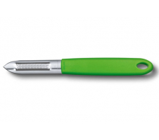 Универсальный двусторонний нож Victorinox для чистки модель  7.6077.4, зеленый  