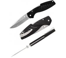 B0366BKS Rival III - нож скл., сталь 420HC, рукоять нейлон 420HC Термопластик GRN