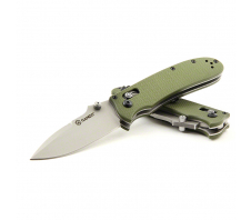 Нож Ganzo G704, зеленый 440C G10