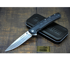 BK01MB724 Magnum Gatto Nero - нож складной, чёрная рук-ть G-10, сталь 440A 440А G10