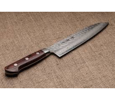 07222 Нож кухонный Сантоку 18 см Sakai Takayuki VG-10, Damascus 17 layers VG-10 Стабилизированная древесина