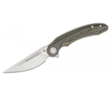 Складной нож "Bestech knives Irida" 14C28N Карбон (Carbon)