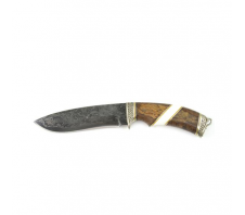 Нож "Скиф" Ламинированный дамасск Стабилизированная древесина