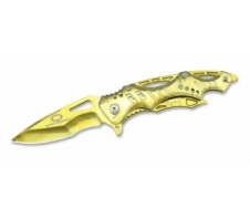 Нож складной хозяйственно-бытовой "WA-017GD" 440C Резина