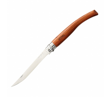 Нож филейный Opinel №12, нержавеющая сталь, рукоять бубинга 12C27 SANDVIK Бубинго