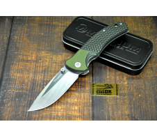 BK01MB717 Three Dimensions - нож складной, оливковая рук-ть G-10, сталь 440A 440А 