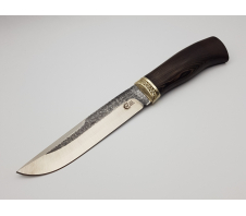 Нож "Путник", сталь 95х18 со следами ковки, венге, литье 95Х18 Венге
