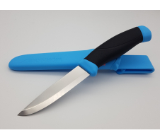 Нож Morakniv Companion Blue, нержавеющая сталь, 12159 12C27 SANDVIK Пластик