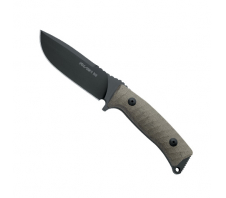 Нож с фиксированным клинком FOX knives модель 131 MGT N690Co Микарта (Micarta)
