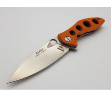 Складной нож "Варан", сталь D2, оранжевый, НОКС D2 G10