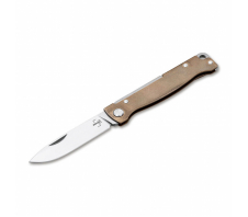 НОЖ BOKER 01BO853 ATLAS BRASS 12C27 SANDVIK Латунь