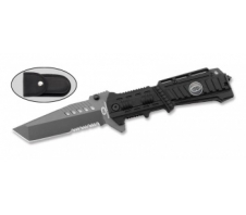 Нож складной хозяйственно-бытовой "WA-006BK1" 440C Nylon Fiber