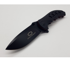 Нож складной хозяйственно-бытовой "WA-042BK" 440C G10