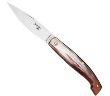 F564/27 NURAGUS - нож складн, клинок 11.5 см, сталь 420С, рукоять рог 420C Кость