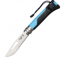 Складной нож "Opinel №8 Outdoor Blue" 12C27 SANDVIK Полиамид