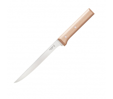 НОЖ ФИЛЕЙНЫЙ OPINEL №121, ДЕРЕВЯННАЯ РУКОЯТЬ, НЕРЖАВЕЮЩАЯ СТАЛЬ, 001821 X50CrMoV15 Дерево