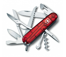 Нож скалдной Victorinox Huntsman Red Trans (1.3713.T)  