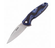 Нож Ruike Fang P105 черно-синий 14C28N G10