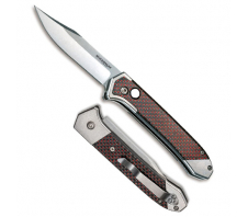 АВТОМАТИЧЕСКИЙ НОЖ BOKER 01SC054 RUBICO AUTO 440А Карбон (Carbon)