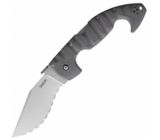 НОЖ COLD STEEL 21SS SPARTAN SERRATED Aus-10A Полимер Grivory
