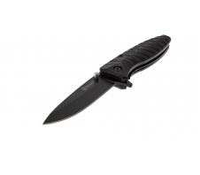 Нож Ganzo G620-B, черный клинок (черный) 440 G10
