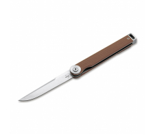 НОЖ BOKER 01BO396SOI KAIZEN BROWN S35VN G10