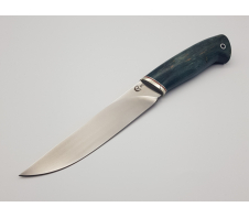 Нож "Пантера", сталь D2, стабилизированная карельская береза, литье D2 Карельская береза