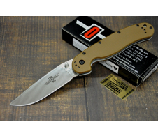 Складной нож "Ontario Крыса Rat1", Aus-8, сатин,коричневый термопластик AUS-8 Термопластик GRN
