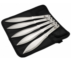 Набор ножей разделочных 5 шт карточные масти Ножемир Баланс M-131SM в кордуровом чехле 40X13 