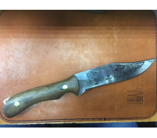 Нож туристический Кизляр "Шерхан" 65Х13 Орех