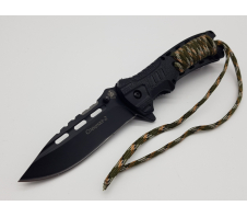 Нож складной хозяйственно-бытовой "Спецназ" 420 Паракорд