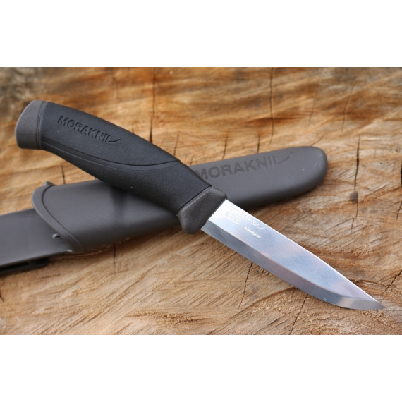 Нож Morakniv Companion Anthracite, нержавеющая сталь, 13165