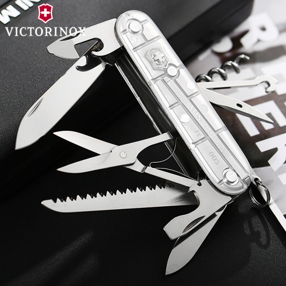 Складной нож Victorinox Huntsman SilverTech (1.3713.T7)